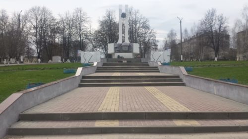 Мемориал в честь погибших на полях Великой Отечественной Войны. Климово.