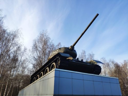 Т-34-85 танк в Новозыбкове