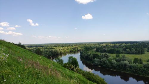 Арельск Трубчевский район Холм вид на реку