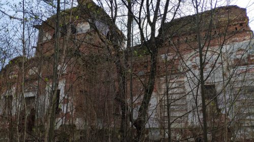 Руины храма Великий Бор Гордеевский район фото 2022 года