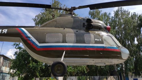 Вертолет Меленск Стародубский район Брянской области фото