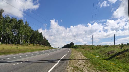 Холм на трассе А - 240 Брянская область