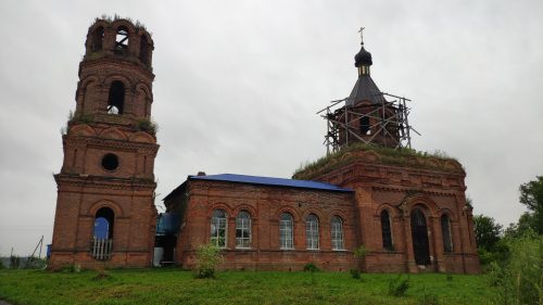 Храм в Страшевичах Жирятинского района фото