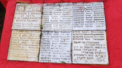 Памятник Воинам-односельчанам, павшим в боях Великой Отечественной Войны 1941-1945 годов расположен в деревне Черновица, Мглинского района Брянской области.