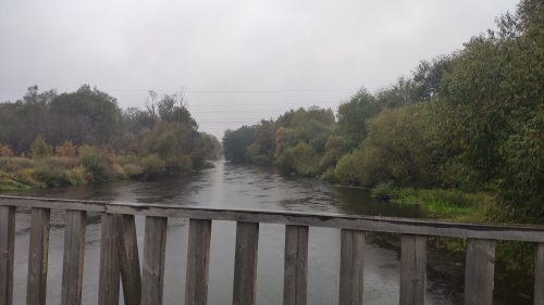 Река Ипуть Мглинский район мост Католино