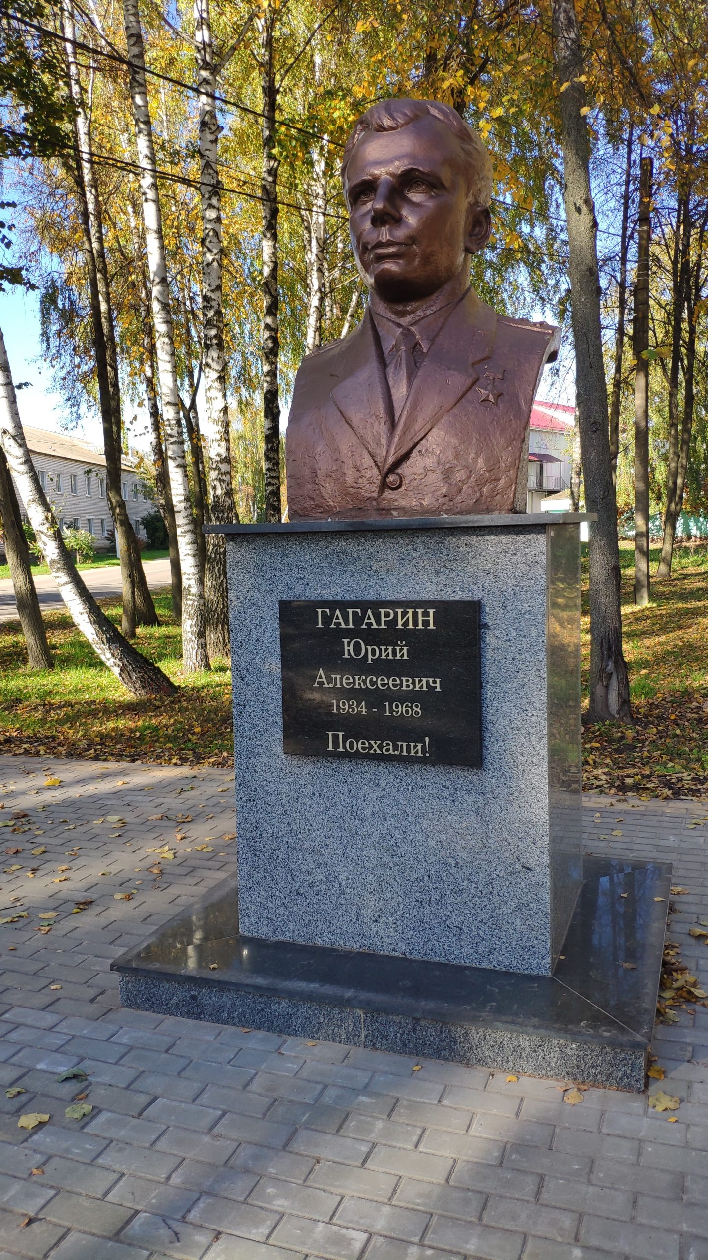 Стародуб памятник Гагарину