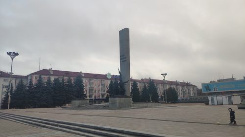 Площадь партизан Брянск