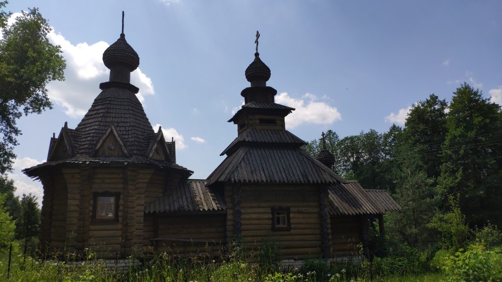 Храм-Часовня Иоанна Богослова Дубровка Суражский район снимки 2023 года