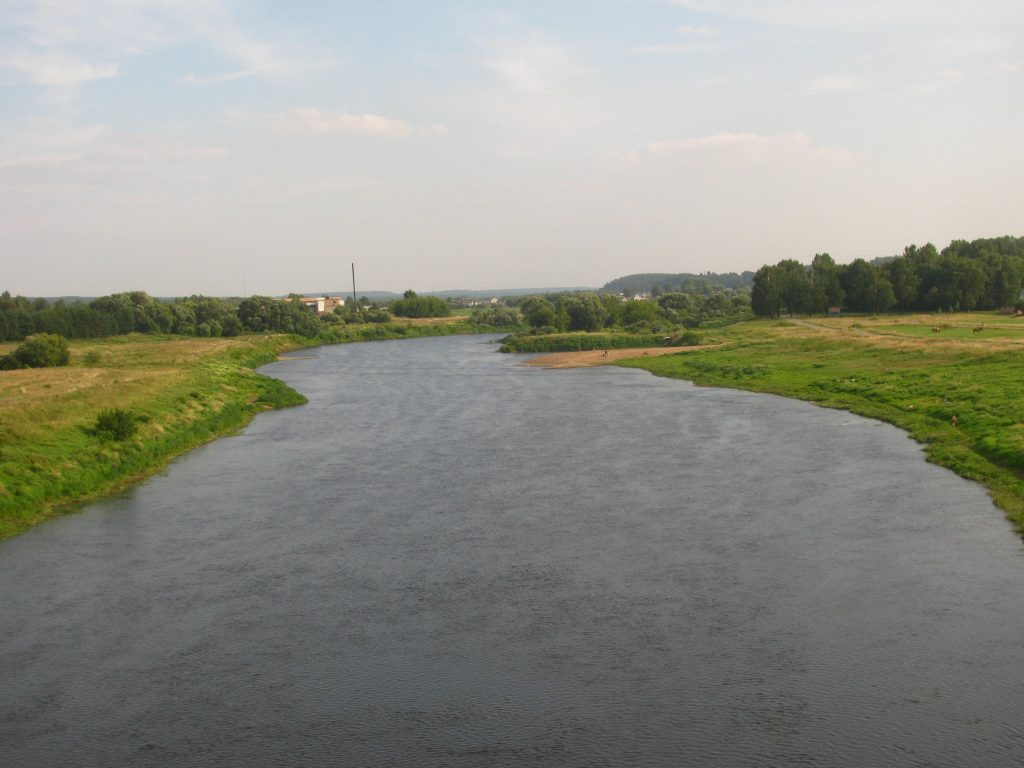 река Днепр у города Шклова