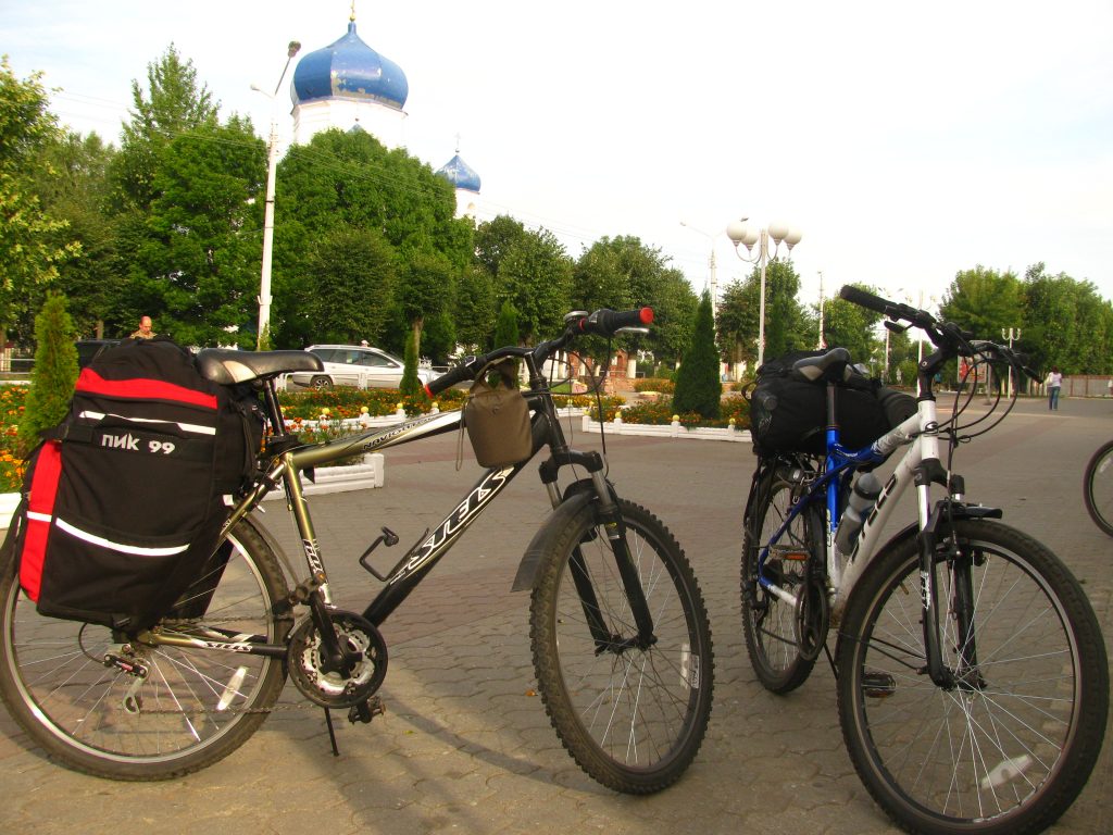 шклов центр города велосипеды