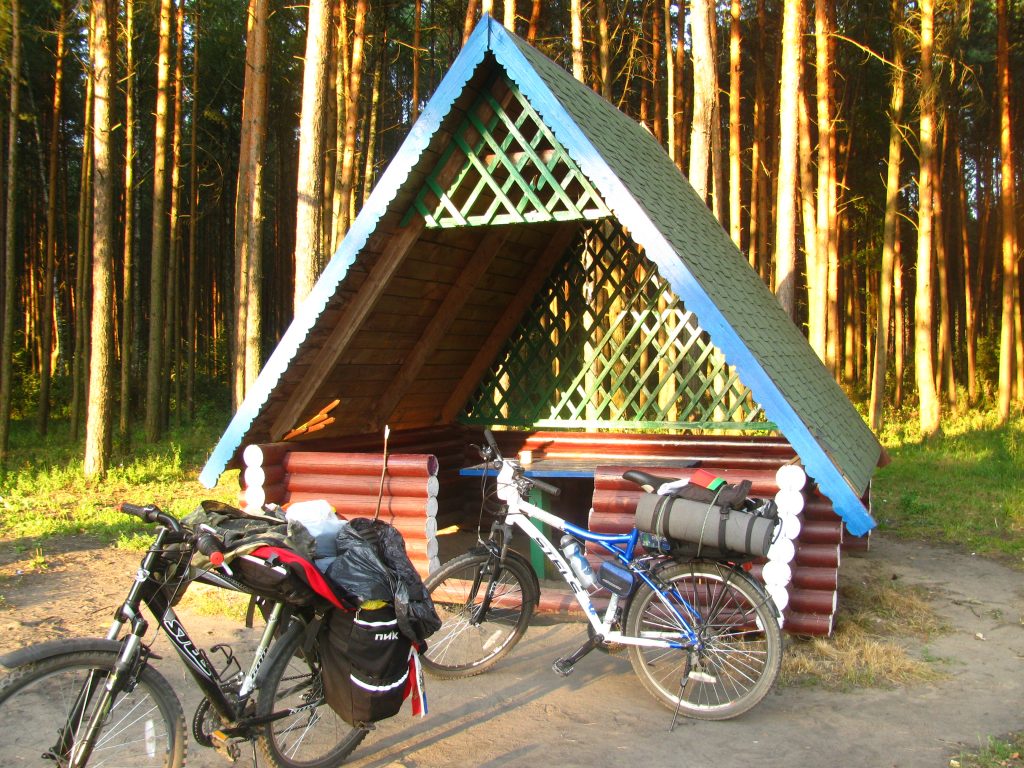 Остановка кемпинг велопоход Беларусь 5