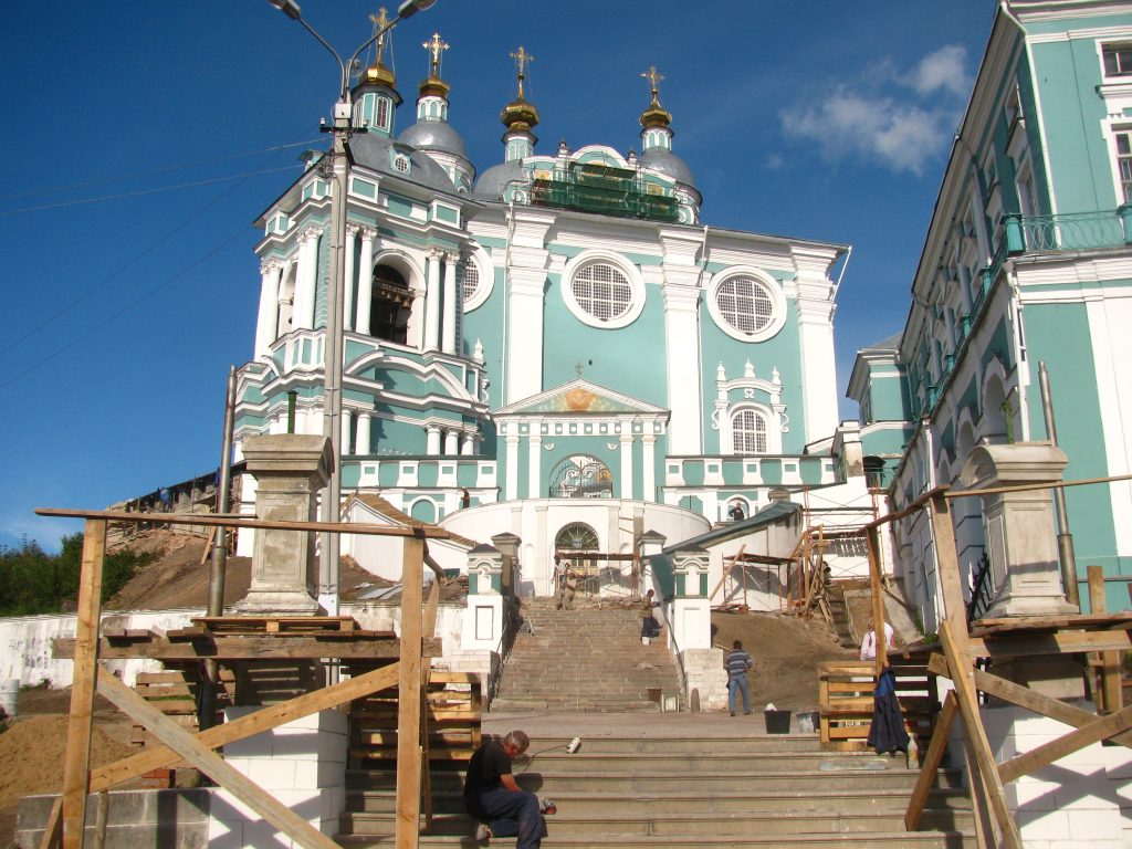 Свято-Успенский кафедральный собор г. Смоленск ремонт