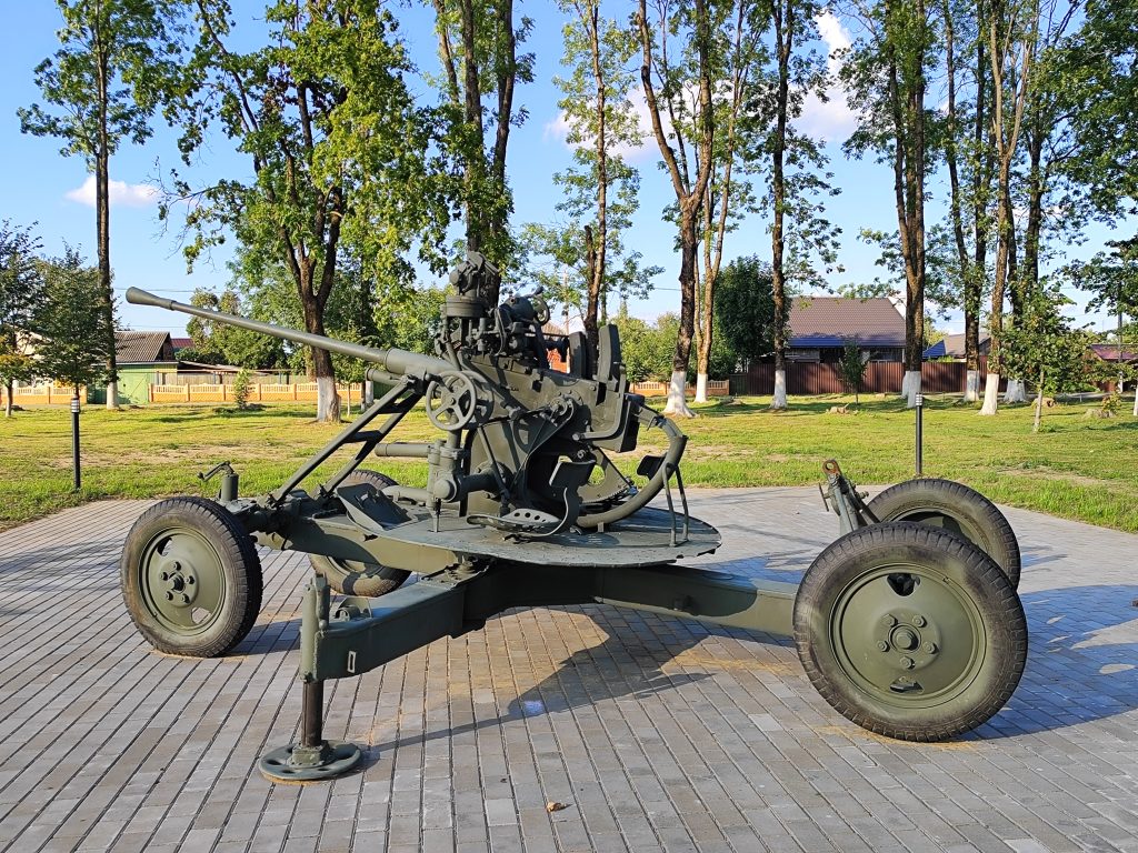 85‑мм зенитная пушка образца 1939 года (52-К). Чериков. 2