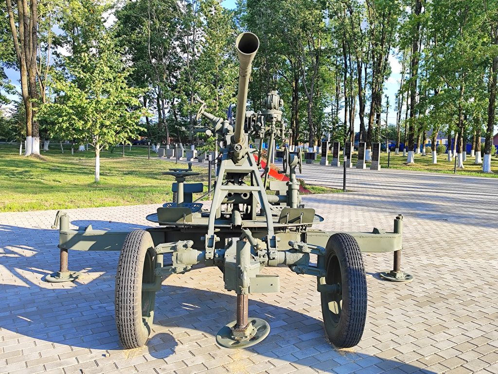 85‑мм зенитная пушка образца 1939 года (52-К). Чериков. 4