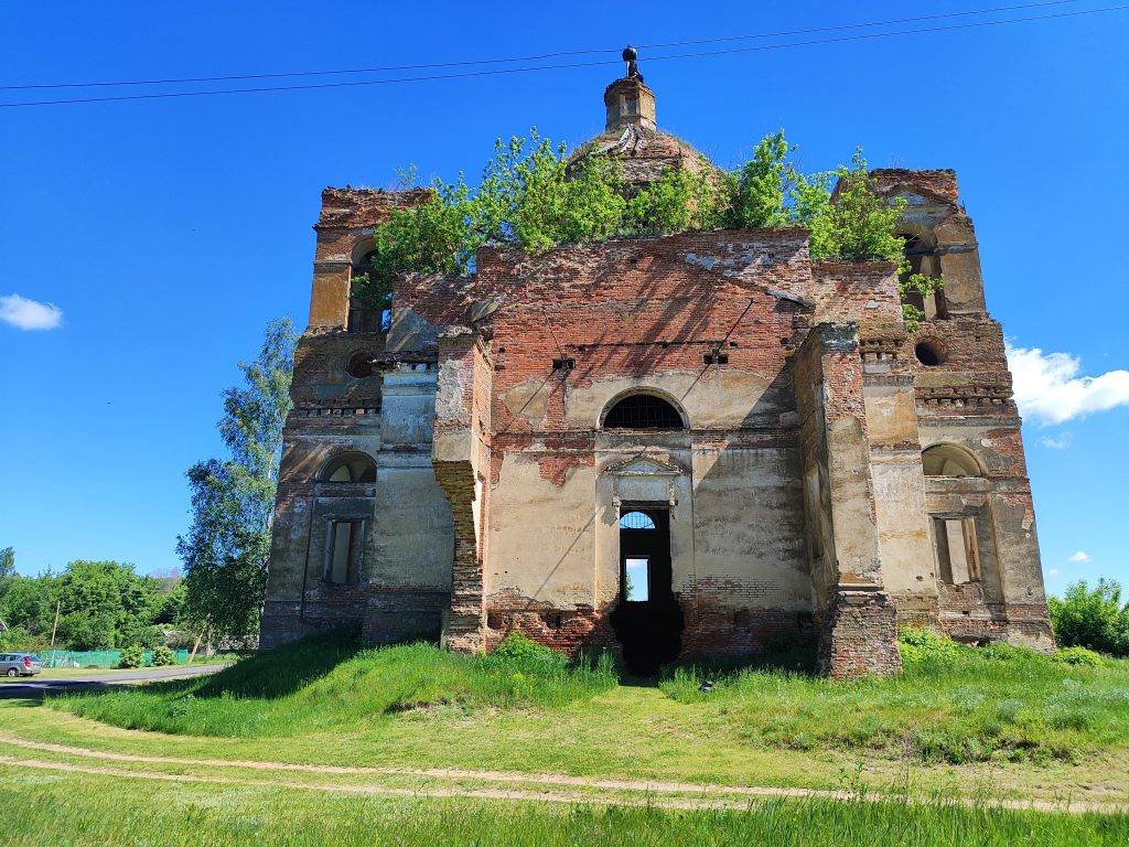 Казаричи Гордеевский район вид на храм фото