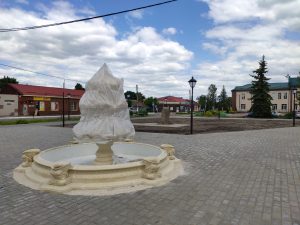 Фонтан в городе Злынка Брянской области