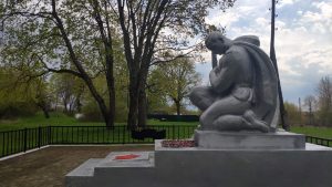Памятник ВОВ в селе Романово