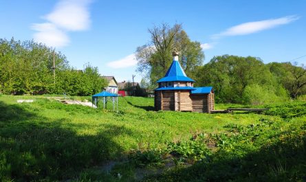 Святой Источник в селе Первомайское тёплые воды почепский район