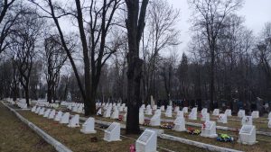 воинское кладбище советских воинов Клинцы