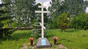 Мемориал ВОВ Братские могилы Карачевский район деревня Берёзовка