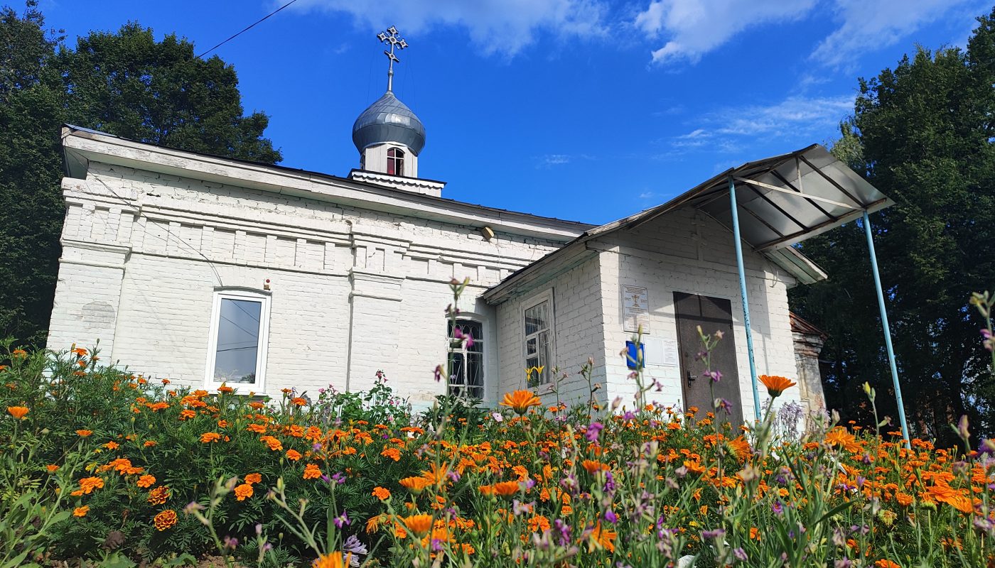 православный храм в посёлке Рогнедино
