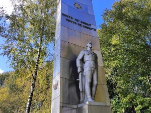 солдат скульптура ВОВ Пятовск