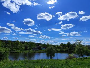 Село Гастёнка озеро фотография 3