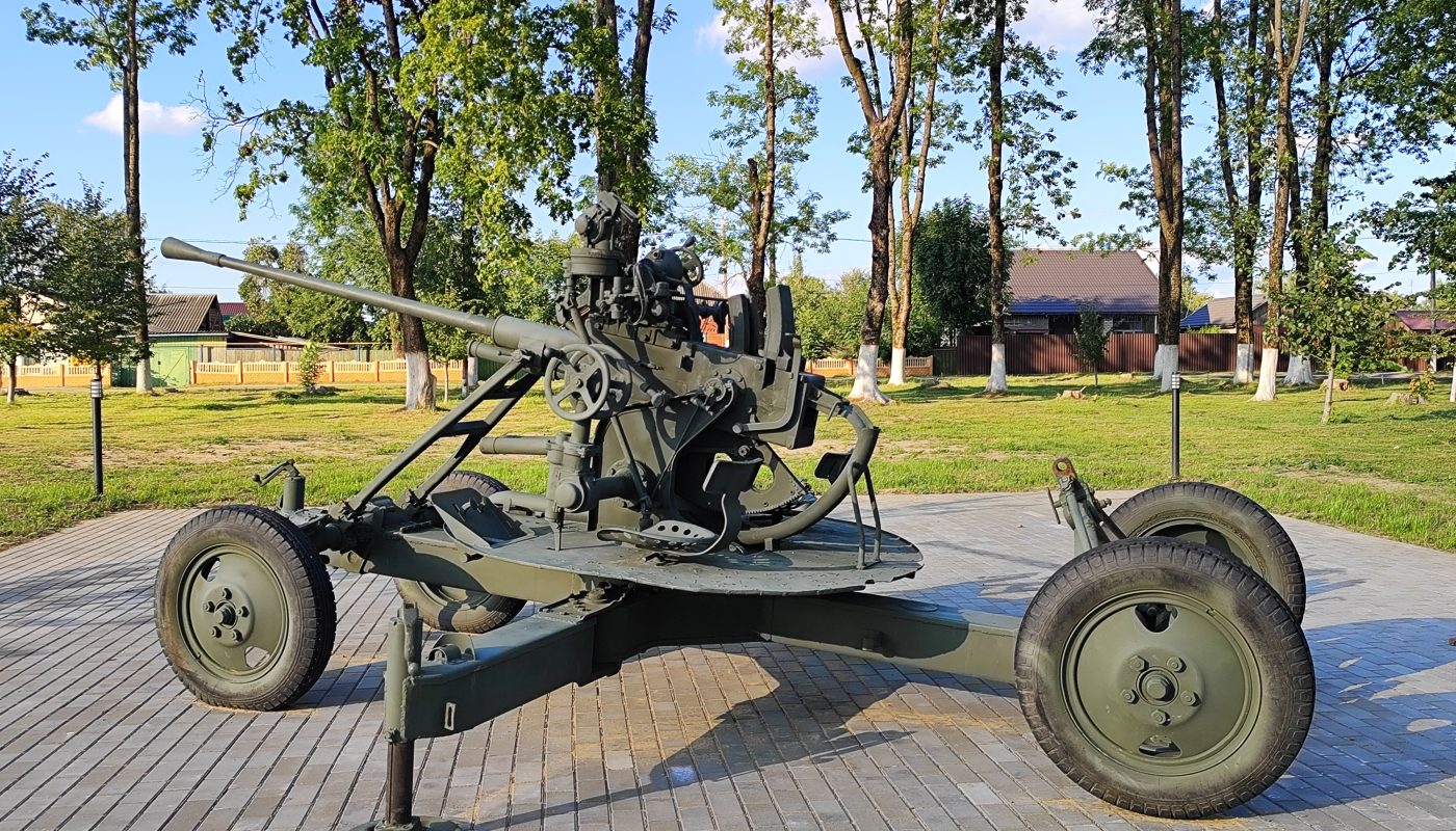 85‑мм зенитная пушка образца 1939 года (52-К). Чериков. 2